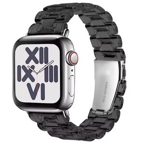Transparent apple iwatch watch band